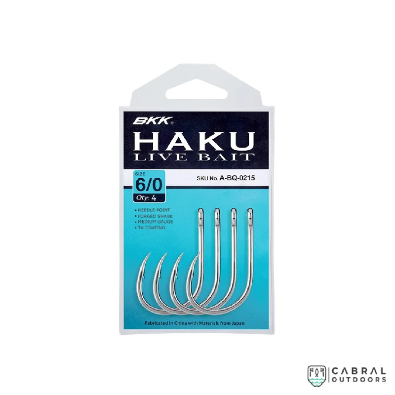 BKK Haku Livebait Hooks | Size: 3/0-5/0