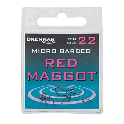 Drennan Red Maggot Hooks