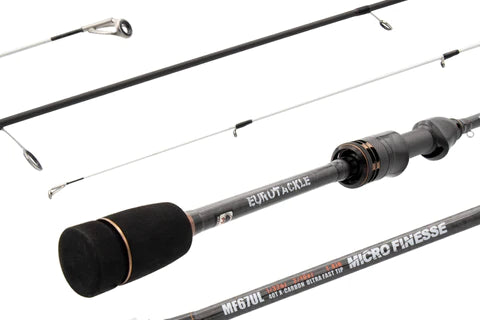 EUROTACKLE MICRO FINESSE 6'7" ULTRA LIGHT SPINNING ROD