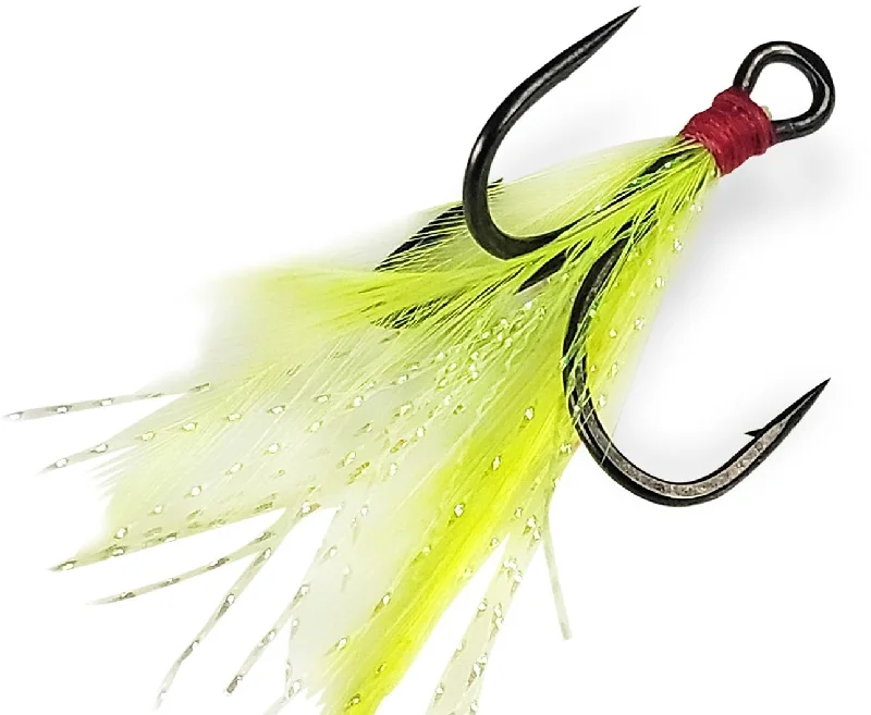 Gamakatsu G-Finesse Feathered Treble MH Hooks