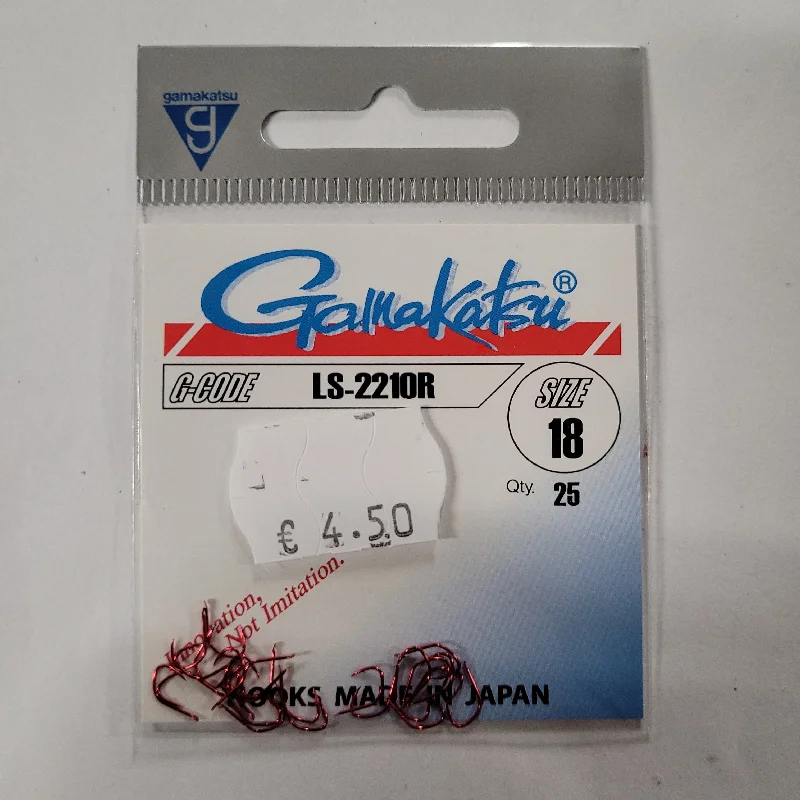 GAMAKATSU HOOKS 18 LS-2210R