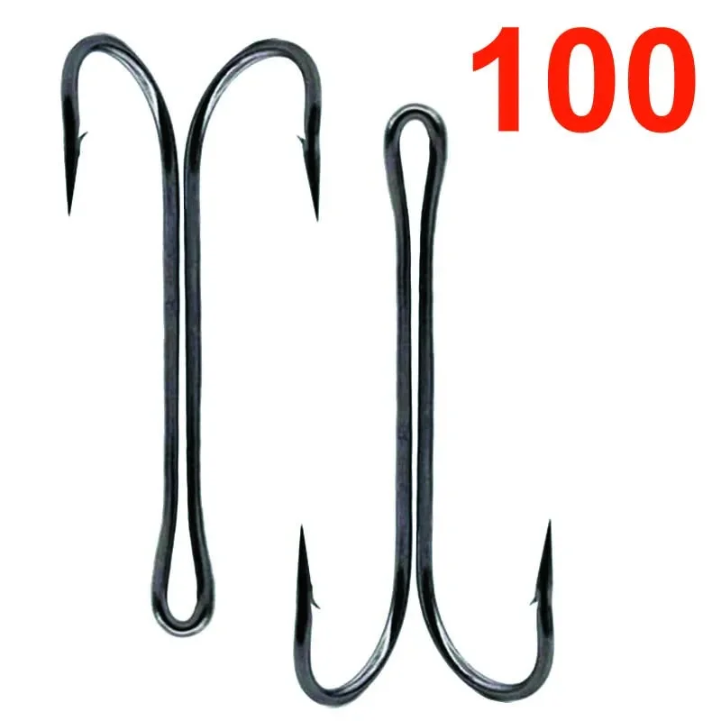 " Get Hooked with 100 Pcs of Weedless Fishing Hooks! Perfect for Soft Lure Fly Tying and Bass Fishing!