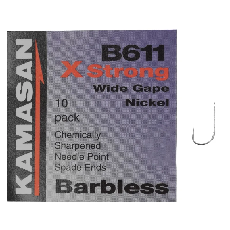 Kamasan B611 Barbless Hooks