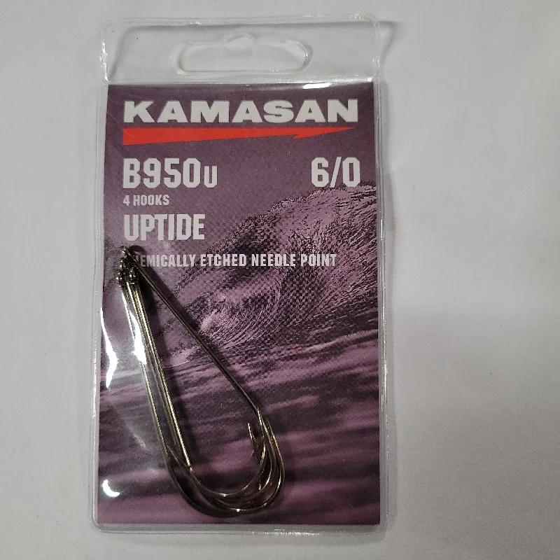 KAMASAN B950U SIZE 6/0 UPTIDE HOOKS