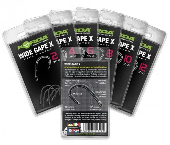 Korda Wide Gape X Hooks