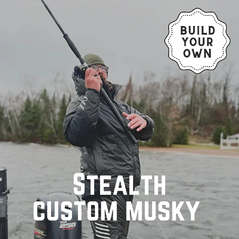 Thorne Bros Custom Stealth Musky Rods