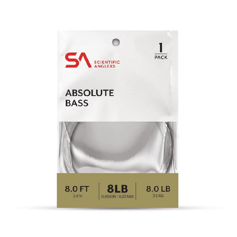 Scientific Anglers Absolute Bass Leaders 1 Pack