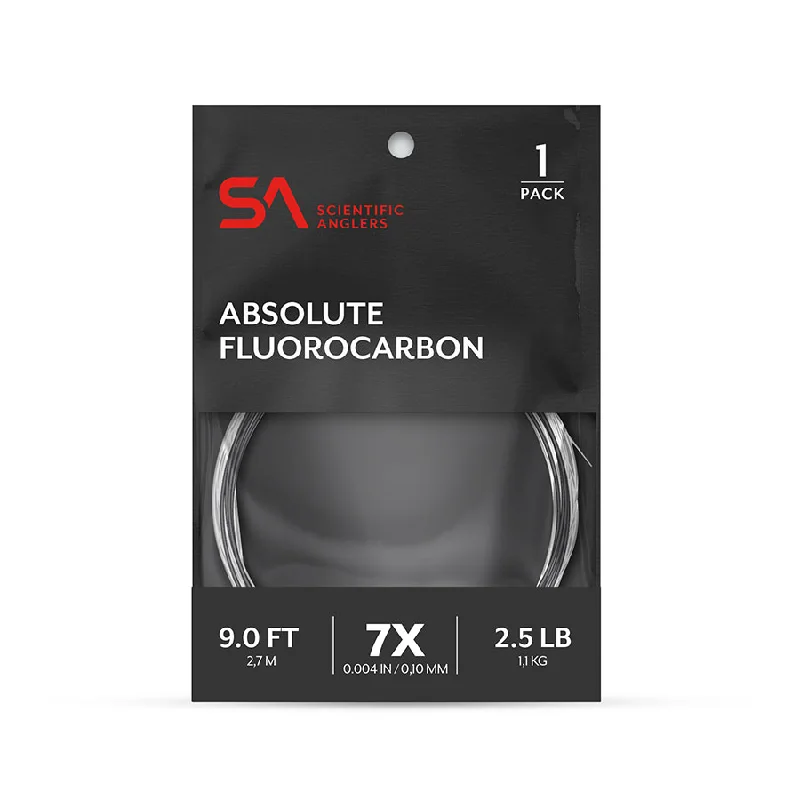 Scientific Anglers Absolute Fluorocarbon Leader 1 Pack