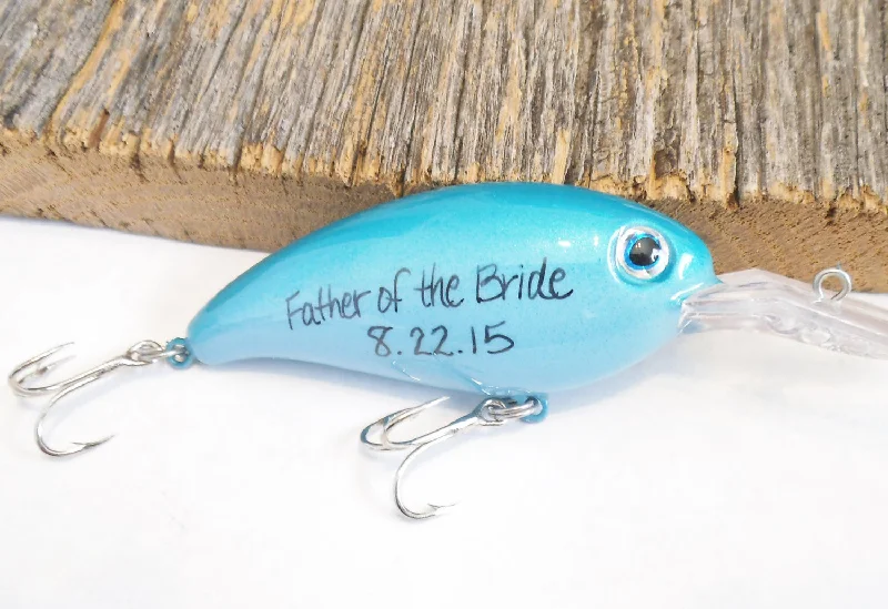 Father of the Bride Gifts for Father of the Groom Fishing Lures Bride's Parents Present Wedding Grandparents Stepfather Step Dad In Laws Men