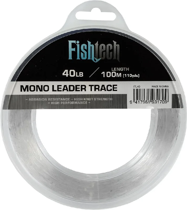 Fishtech Hi Tensile Leader 40lb 100m