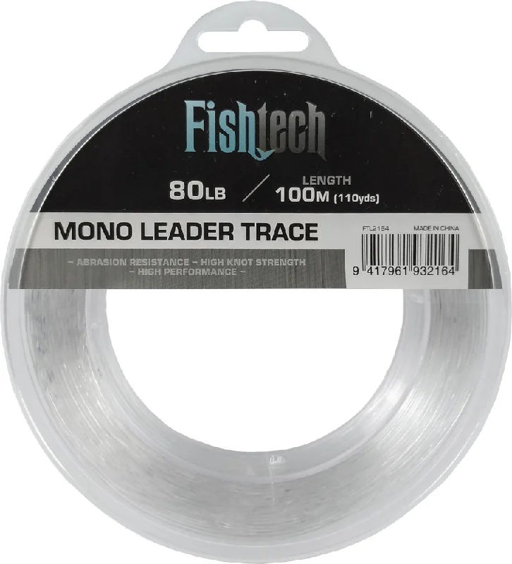 Fishtech Hi Tensile Leader 80lb 100m