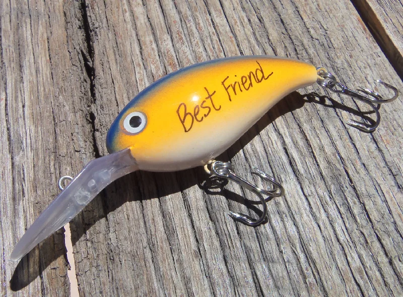 Personalized Best Friend Gifts for Male BFF Custom Fishing Lures Hooked on Him Birthday Chicago Bears Fanatic NFL Football Birthday for Men