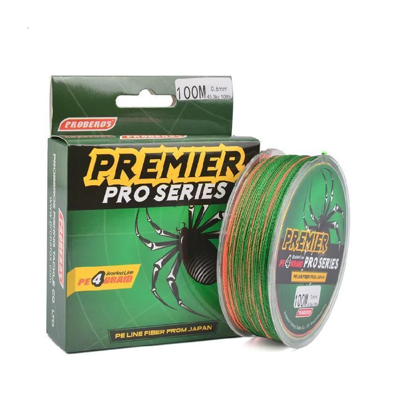 Premier PE 4x Mixed Braided Line 110yd