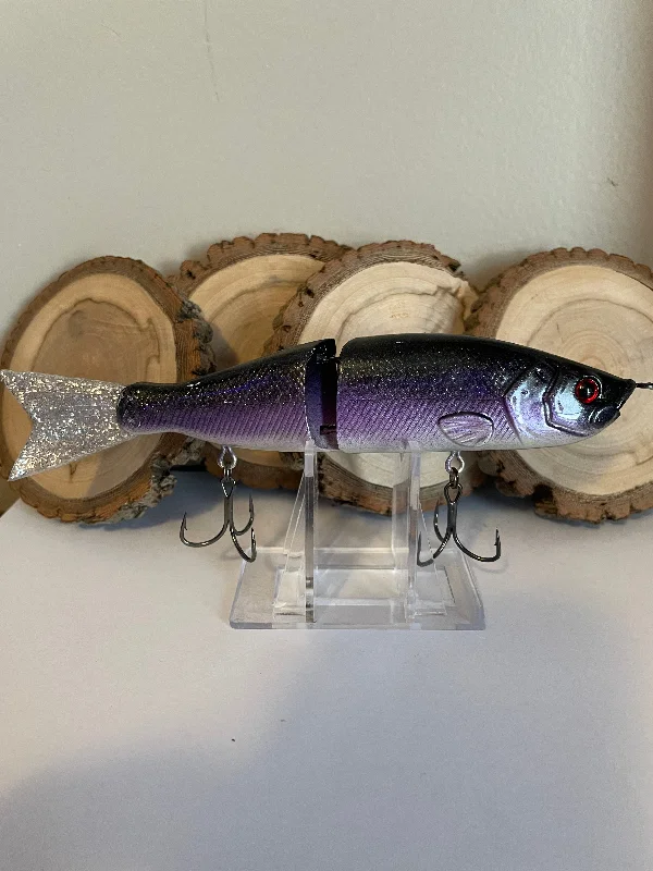 Purple Glamour-Slim Shad Swimbait