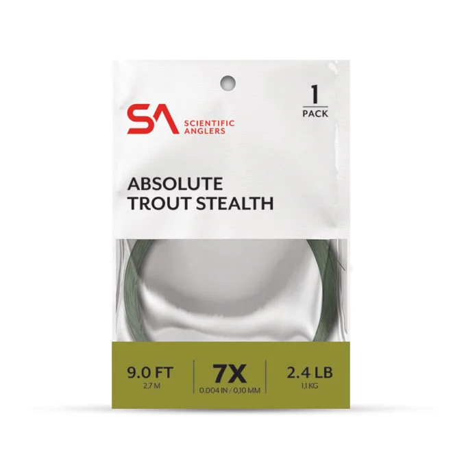 Scientific Anglers Absolute Trout Stealth Leaders