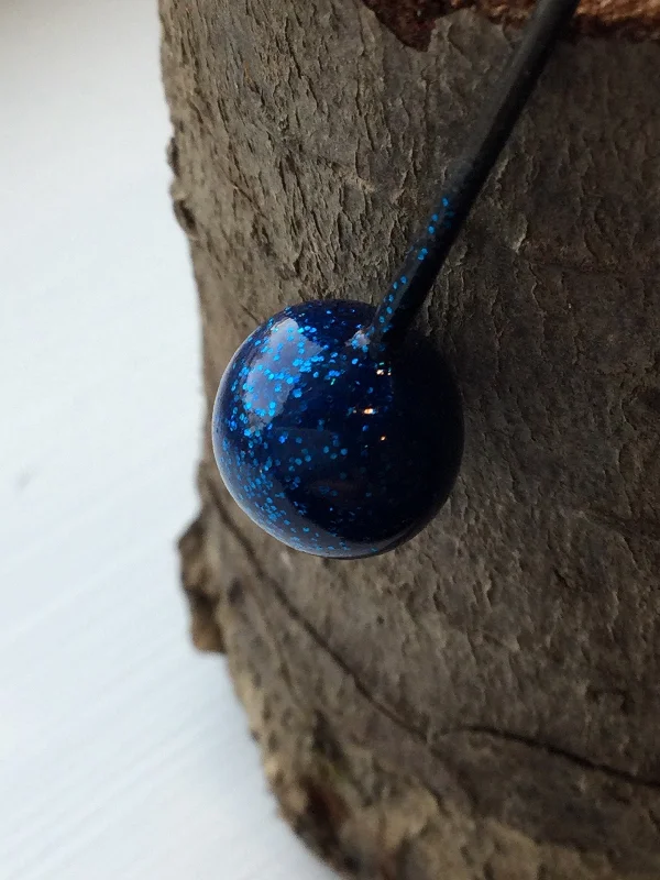 blue sparkle *unbaked paint