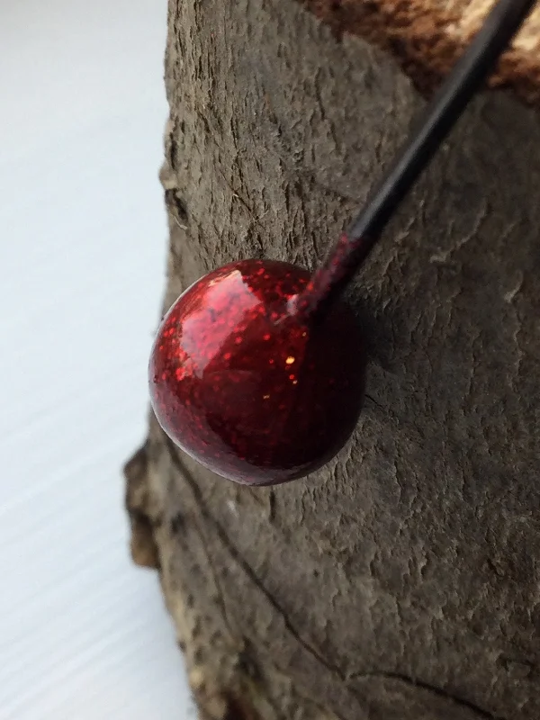 red sparkle *unbaked paint