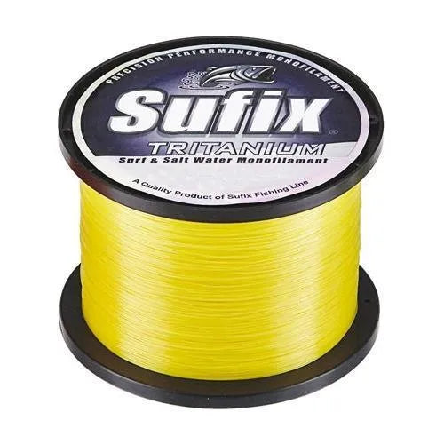 Sufix Tritanium Surf & Saltwater Monofilament Neon Gold