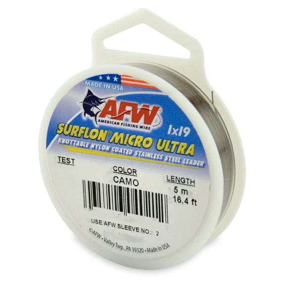 AFW Surflon Micro Ultra Tieable Coated Cable