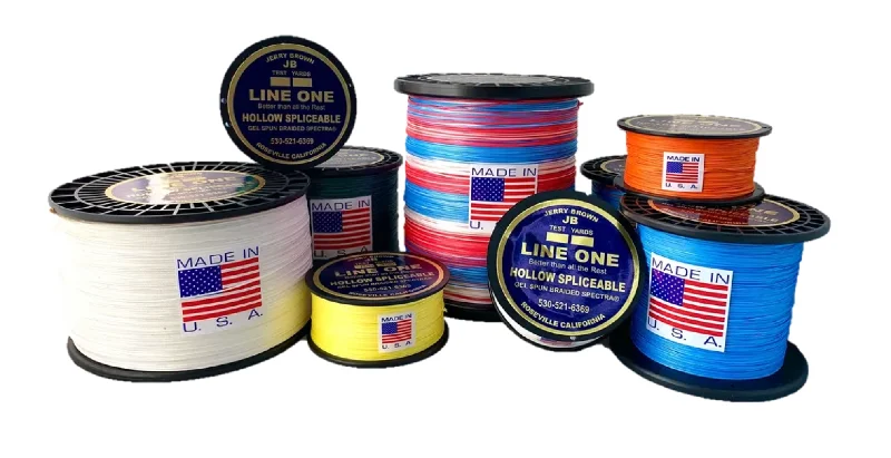 Jerry Brown Line One Hollow Core Braided Line