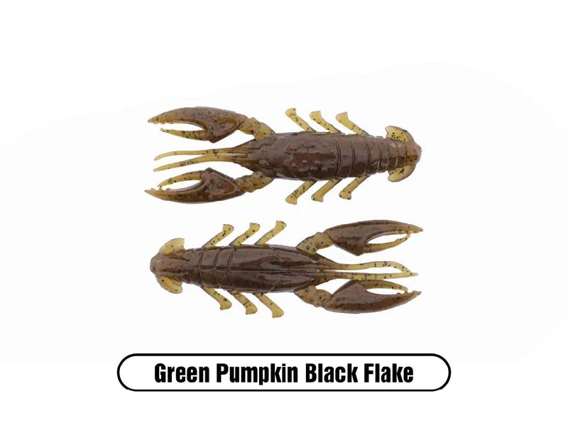 Green Pumpkin Black Flake