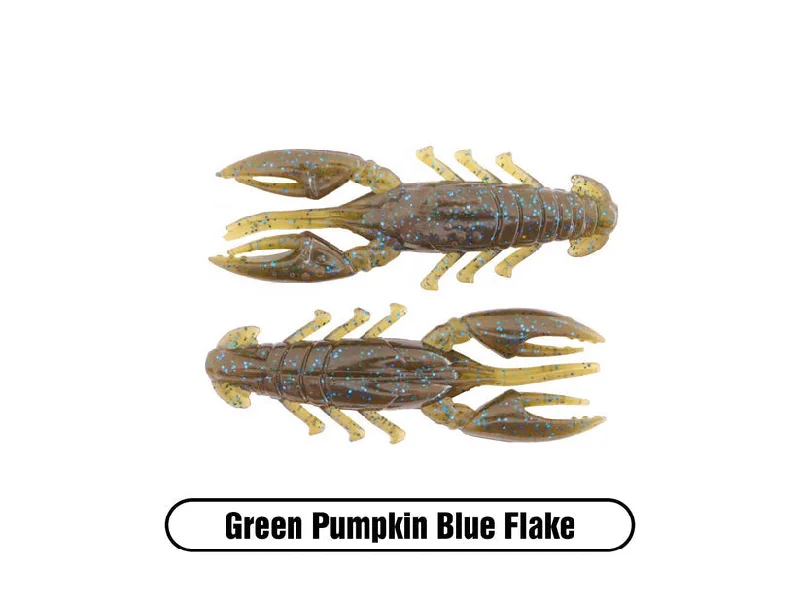 Green Pumpkin Blue Flake