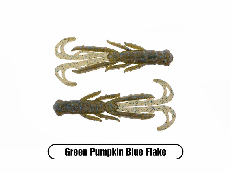 Green Pumpkin Blue Flake