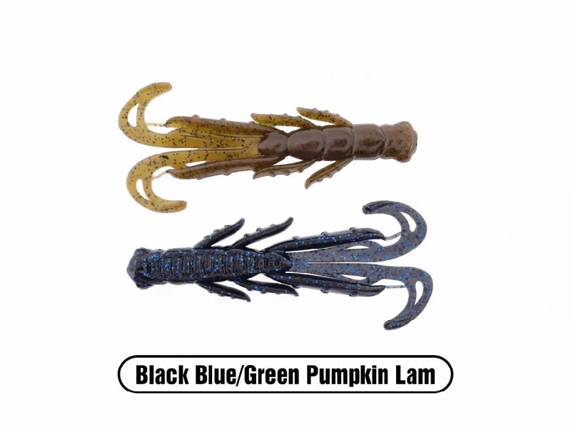 Black Blue Flake/Green Pumpkin