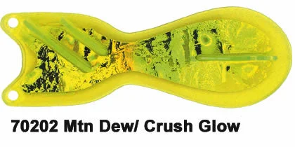 Dreamweaver Spindoctor  10" Yellow-Mountain Dew/Crush Glow SD70202-10