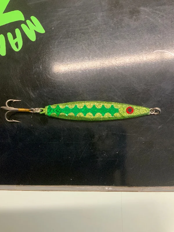 Lutke Tackle 2oz Flutter Jig Marsh Monster