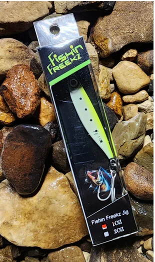 Yellow Dart Fishin Freekz Jig 2oz